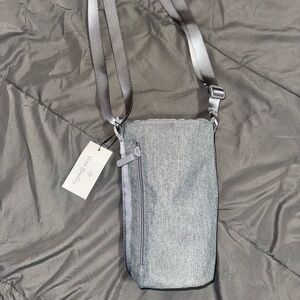 Gray Crossbody Bag
